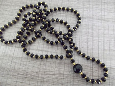 Collana Lunga Spinello e Agata Sfaccettati Naturali Pietre Dure Made in Italy