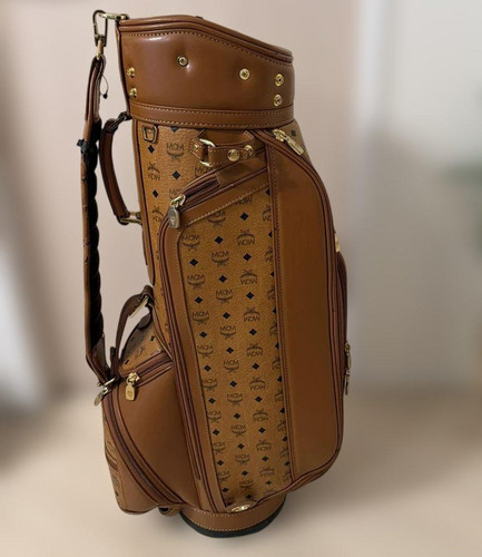 Mcm visetos golf bag caddie - visetos,