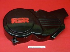 Carter allumage aluminium noir gravé "RSR" Racing Dirt Pit Bike CP284