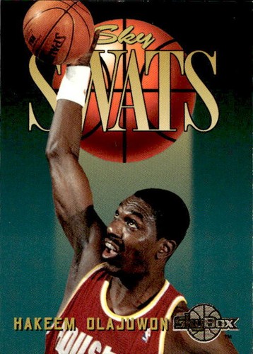Card nba akeem olajuwon - card,