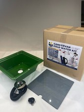 DX Lavello Acrilico Quadrato Verde 312 Camper Camper Camper Barca Caravan Catering NUOVO