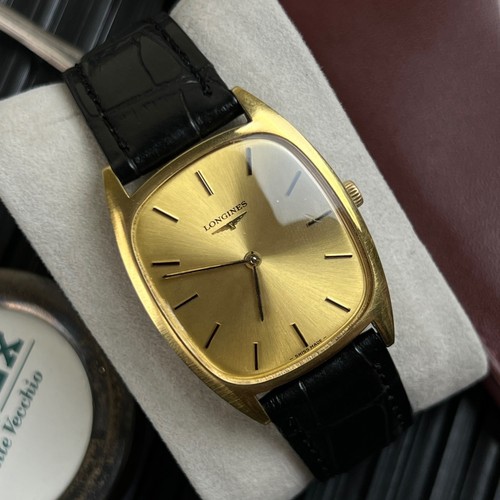 Vintage longines tonneau slim - longines,