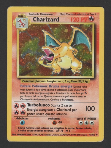 Charizard holo set base 102 - base, 4/102