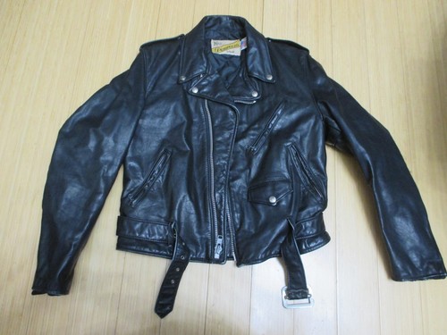 Giacca moto pelle nera - , schott