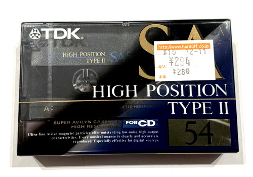 Tdk audiocassetta - tdk, 54