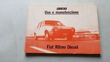 Fiat Ritmo Diesel modelli 1980