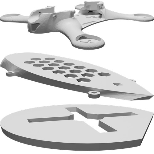 Telaio drone per eliche - drone, 5