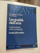 IMPIANTI La qualità dell'aria negli ambienti civili e industriali TECNICHE NUOVE
