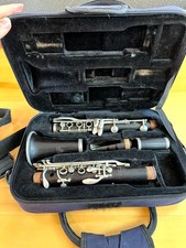 LeBlanc Normandy 4 Chiavi Intermedie in Legno Clarinetto Nichelato con Custodia