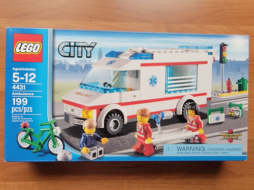 Lego city ambulanza 4431 - city:,