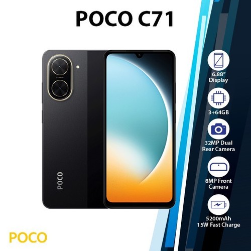 Xiaomi poco c71 telefono - poco,