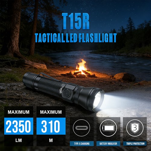 Trustfire 2350lm torcia - 2350lm,