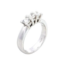 Anello Donna Trilogy Oro 18