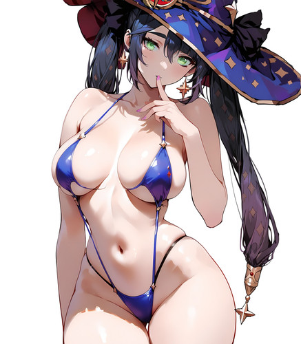 Adesivo mona genshin impact - adesivo,