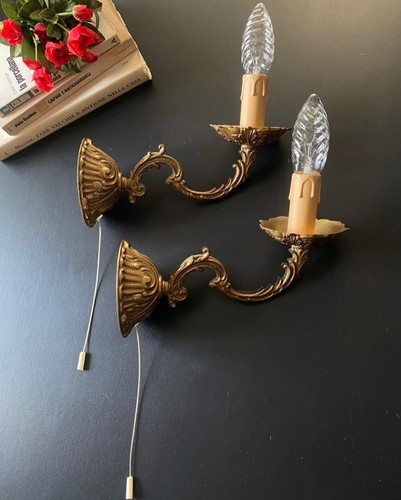Antiche applique ottone - antiche,