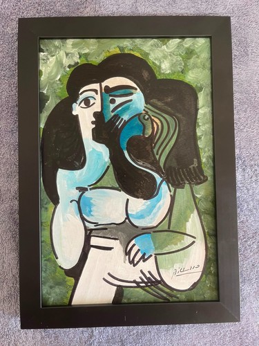 Quadro olio pablo - pablo, picasso