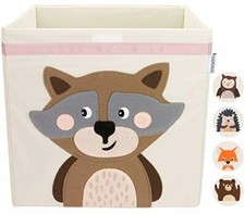 GLÜCKSWOLKE cesta portagiochi Bambini I Contenitore per Giocattoli con Coperchio