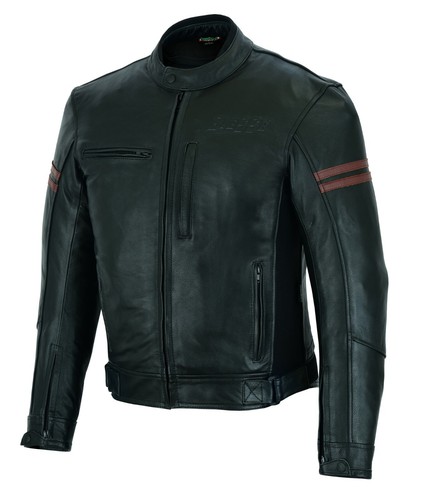 Giacca moto pelle vintage - giacca,