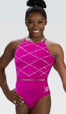 Nuovo GK ELITE ginnastica US CLASSIC replica LEOTARD Simone Biles USA Bling AXL