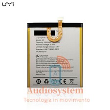 BATTERIA PILA ORIGINALE UMIDIGI per A3 / A3 PRO 3300MaH RICAMBIO NUOVA UMI