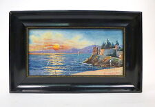 Acquerello Dipinto Circa 1900