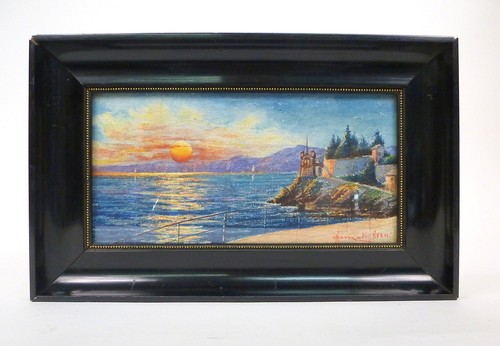 Acquerello dipinto circa 1900 - dipinto,