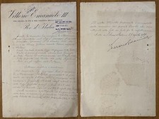 AUTOGRAFO FEDERZONI + VITTORIO