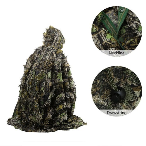 Poncho antipioggia mimetico - , 3d