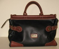 BORSA NERO MARRONE SIMIL PELLE