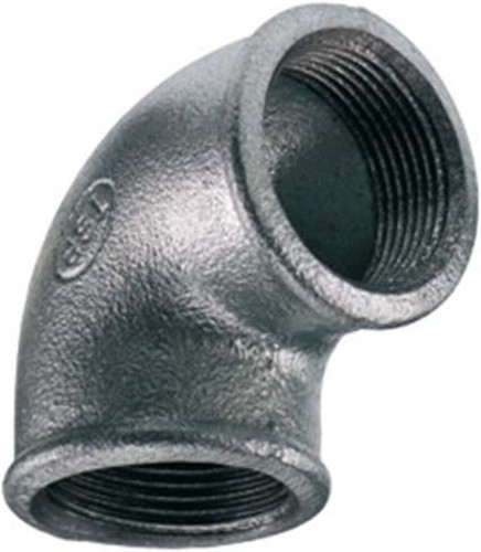 Raccordo gomito ff zincato - ff,