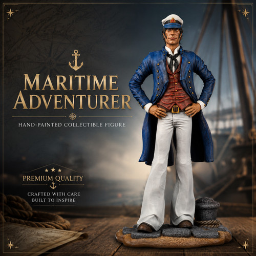 Estatua corto maltese figura - maltese,