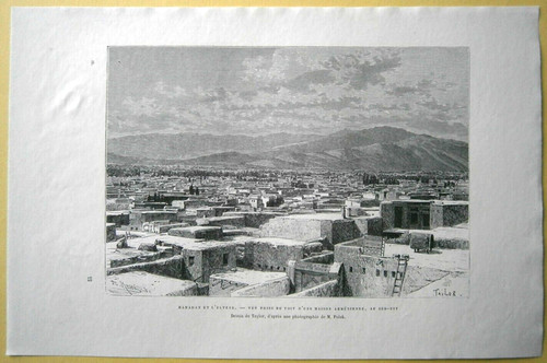 Stampa reclus 1884 - 1884, hamadan