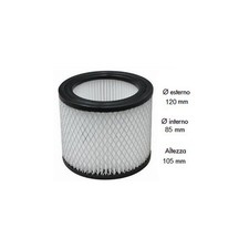 Filtro ricambio aspiracenere