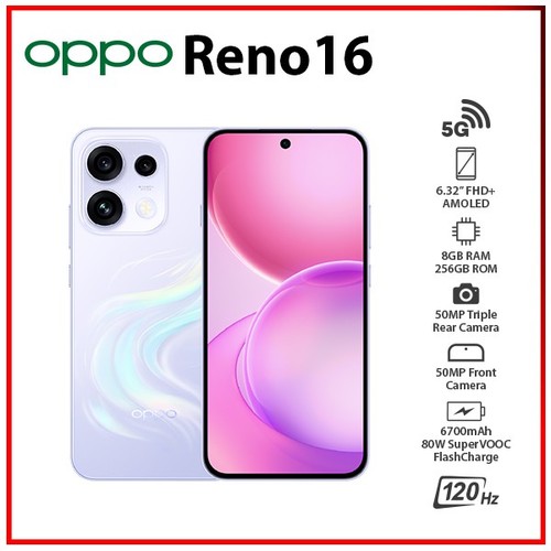 Oppo reno16 gb - reno16, +