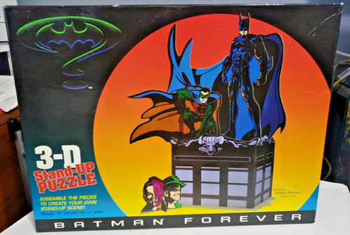 Batman forever puzzle 1995 - puzzle, 3d