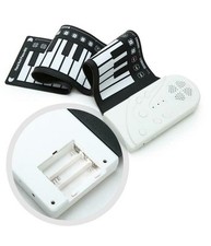 Tastiera Pianola Elettronica Pianoforte Musicale Pieghevole 49 Tasti Q-gq001