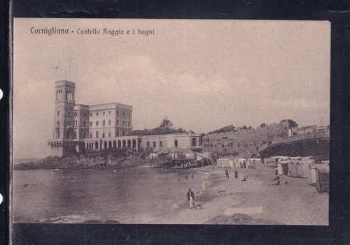 Cartolina cornigliano castello - cornigliano,