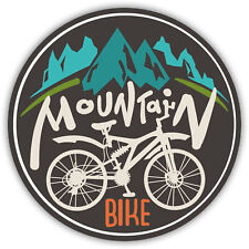 Adesivo "Mountain Bike" Bici Bike Downhill MTB BMX Auto R201