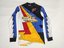 Vintage ciclismo Cycling maglia jersey Silver Star bici bike XXL Yvette  MTB 