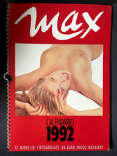 CALENDARIO  MAX 1992 : 12 TOP
