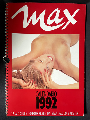 Calendario max 1992 12 - 1992, top