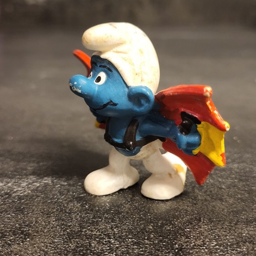 Puffi figura 20036 deltaplano - puffi,