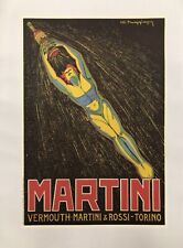 Giorgio Muggiani, 1980 - MARTINI - Original vintage Poster Telato