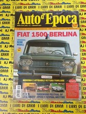 Rivista AUTO D'EPOCA anno XXIV