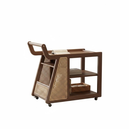 Carrello bar con ripiani - da,