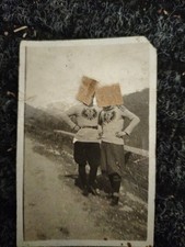 Casatti  di Cutigliano- 14-III- 25- Con Veduta dei Monti Dell'Abetone