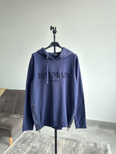 Felpa con cappuccio balmain - felpa,