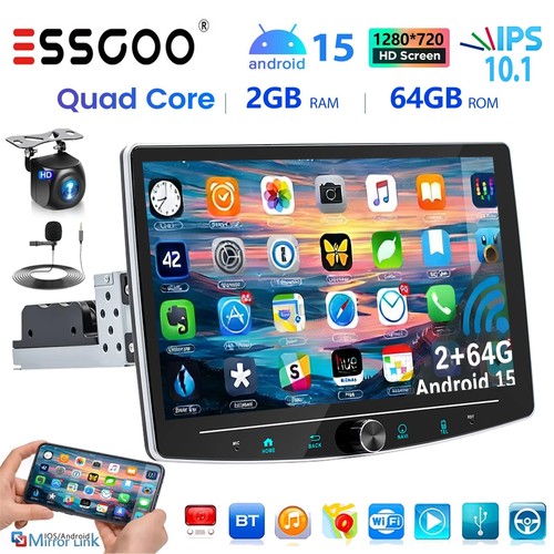 Autoradio android 15 - 10.1",
