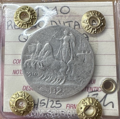 Moneta regno italia - moneta, lire