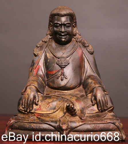 Statua buddha milarepa - milarepa, 7,8"